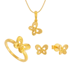 24K Gold Jewelry Set PNJ 03238-03589